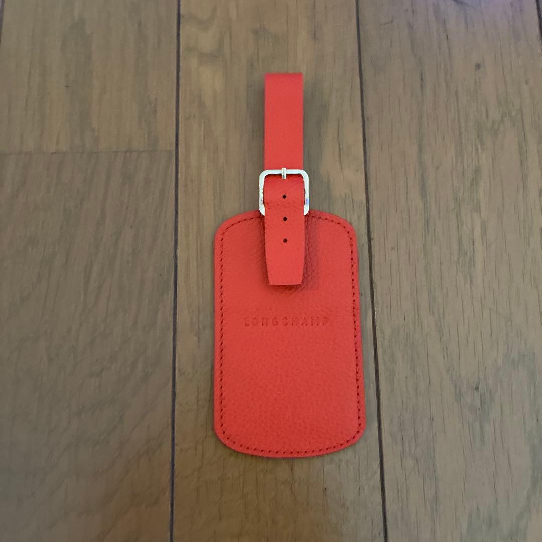 LONGCHAMP ネームタグ オレンジ