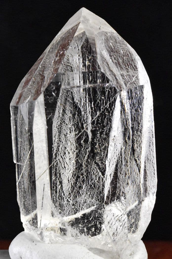 パキスタン スカルドゥ産 クリアクォーツ チューブインクルージョン