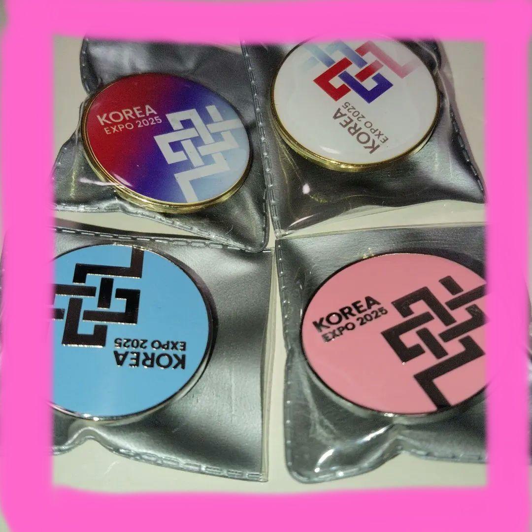 韓国　ピンバッジ　万博　韓国館　非売品　KOREA EXPO 2025