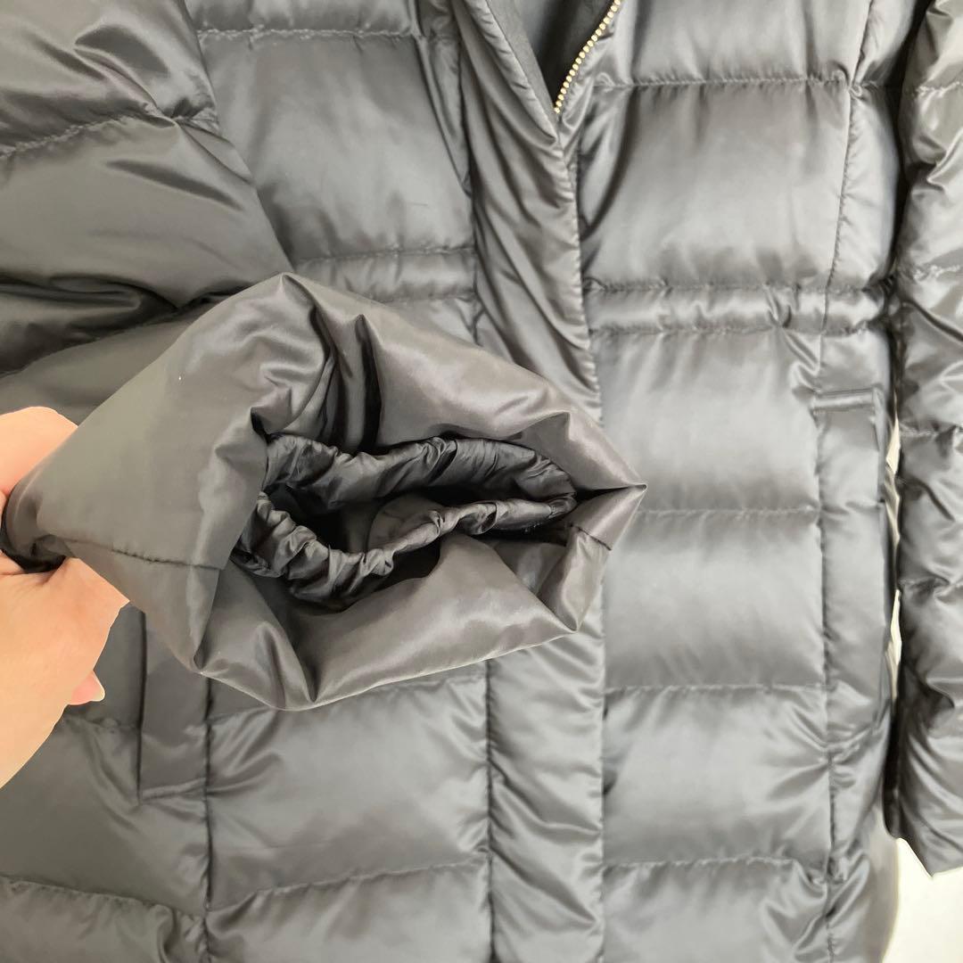 23区 シレータフタ　ミドル丈ダウンコート　ブラック　38