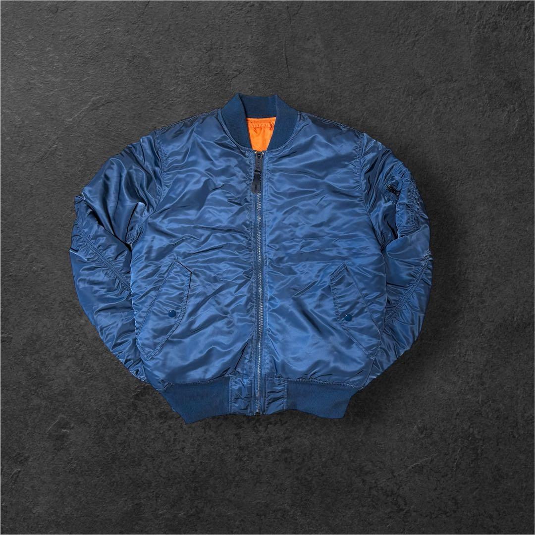 アルファインダストリーズ MA-1 フライトジャケット エアフォースブルー M