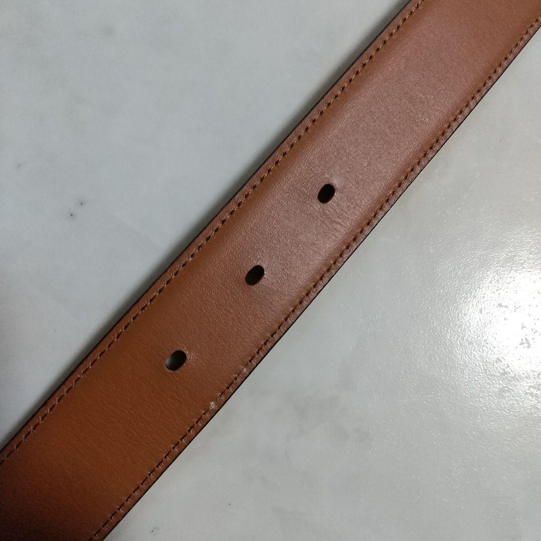 新品同様 BURBERRY LONDON バーバリー ロンドン レザー ベルト