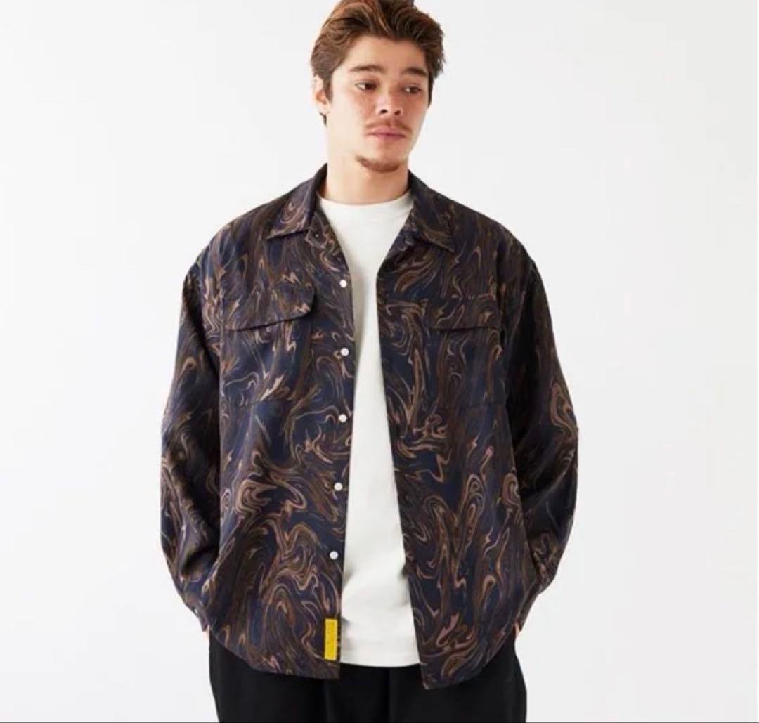 F.A.T. エフエーティー マーブル アムンゼンシャツ　XXL