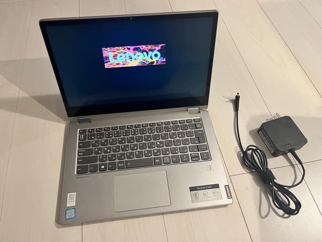 Lenovo IdeaPad C340ノートPC ACアダプター付き