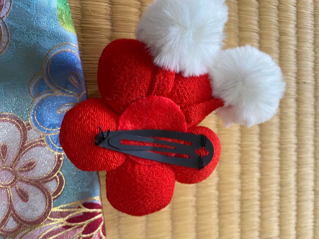 七五三　3歳　女の子セット　水色　手毬模様　 8点セット　美品　お雛様　祝い事