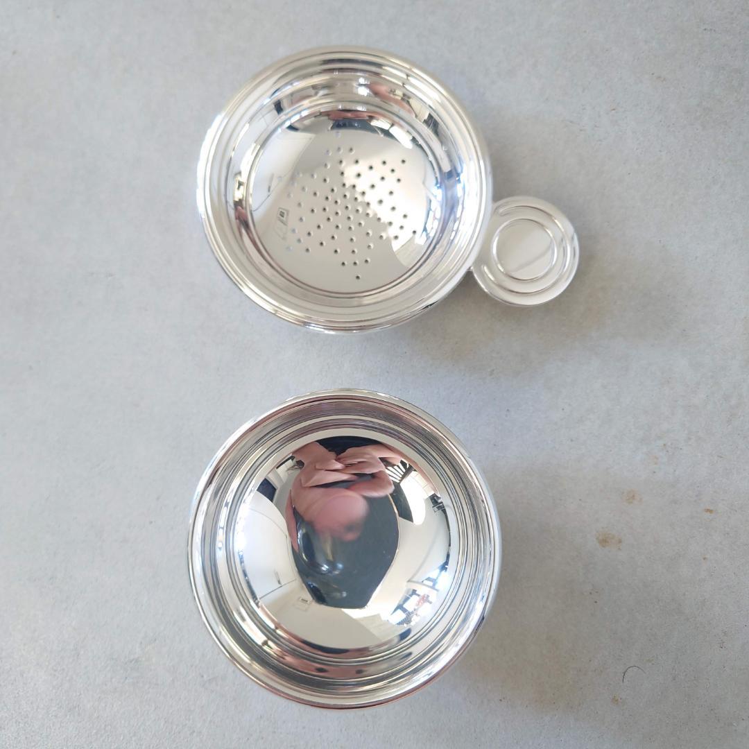 極希少 美品 クリストフル ティーストレーナー