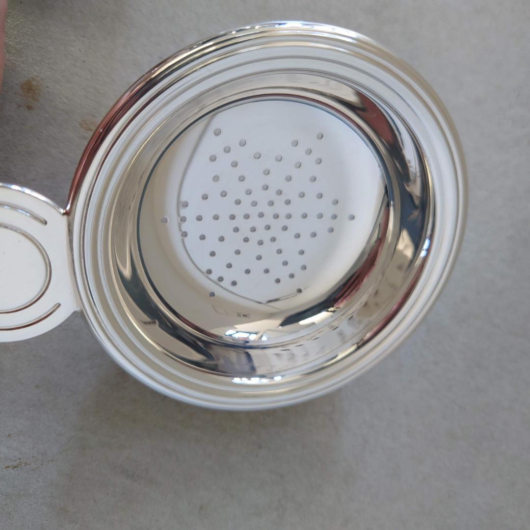 極希少 美品 クリストフル ティーストレーナー