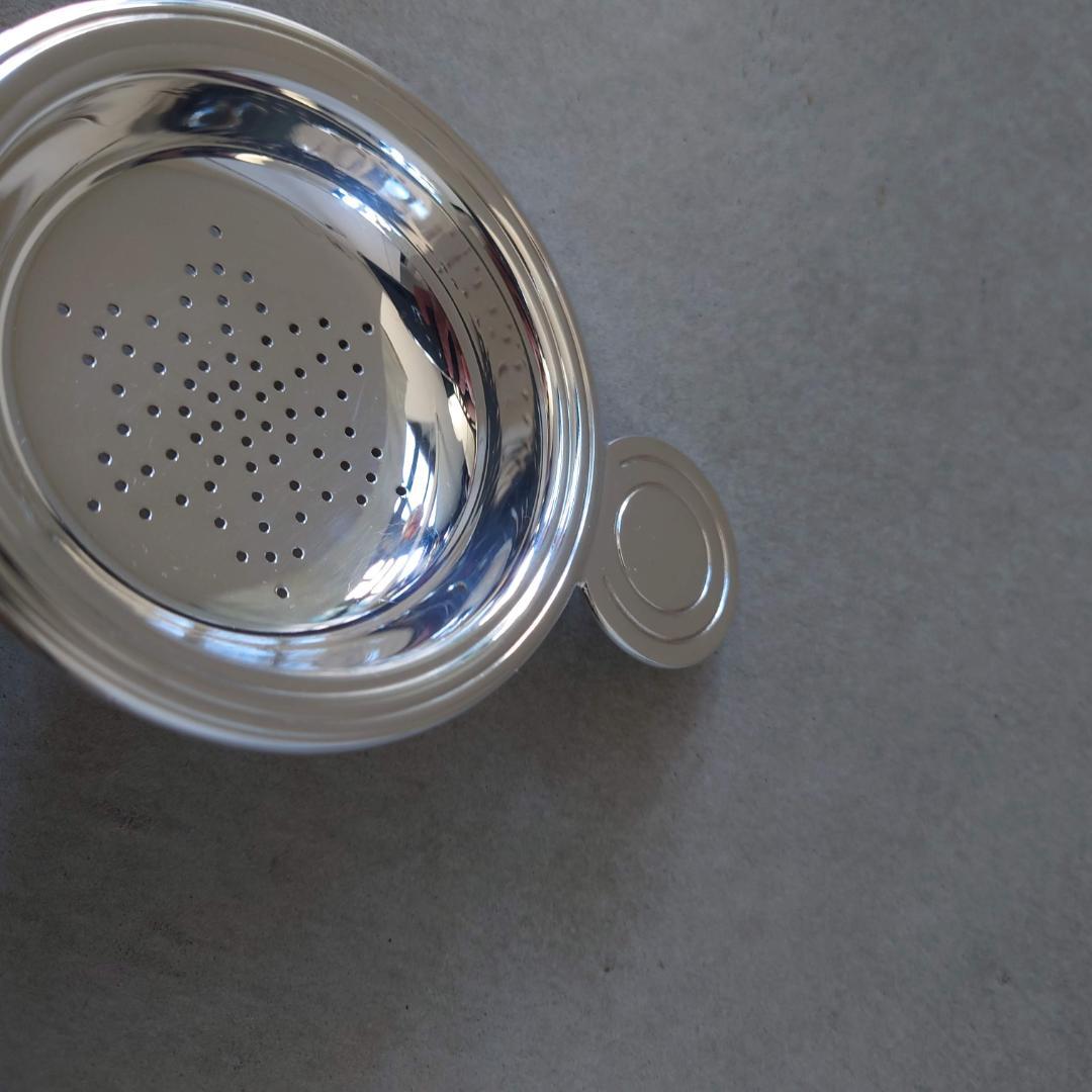 極希少 美品 クリストフル ティーストレーナー