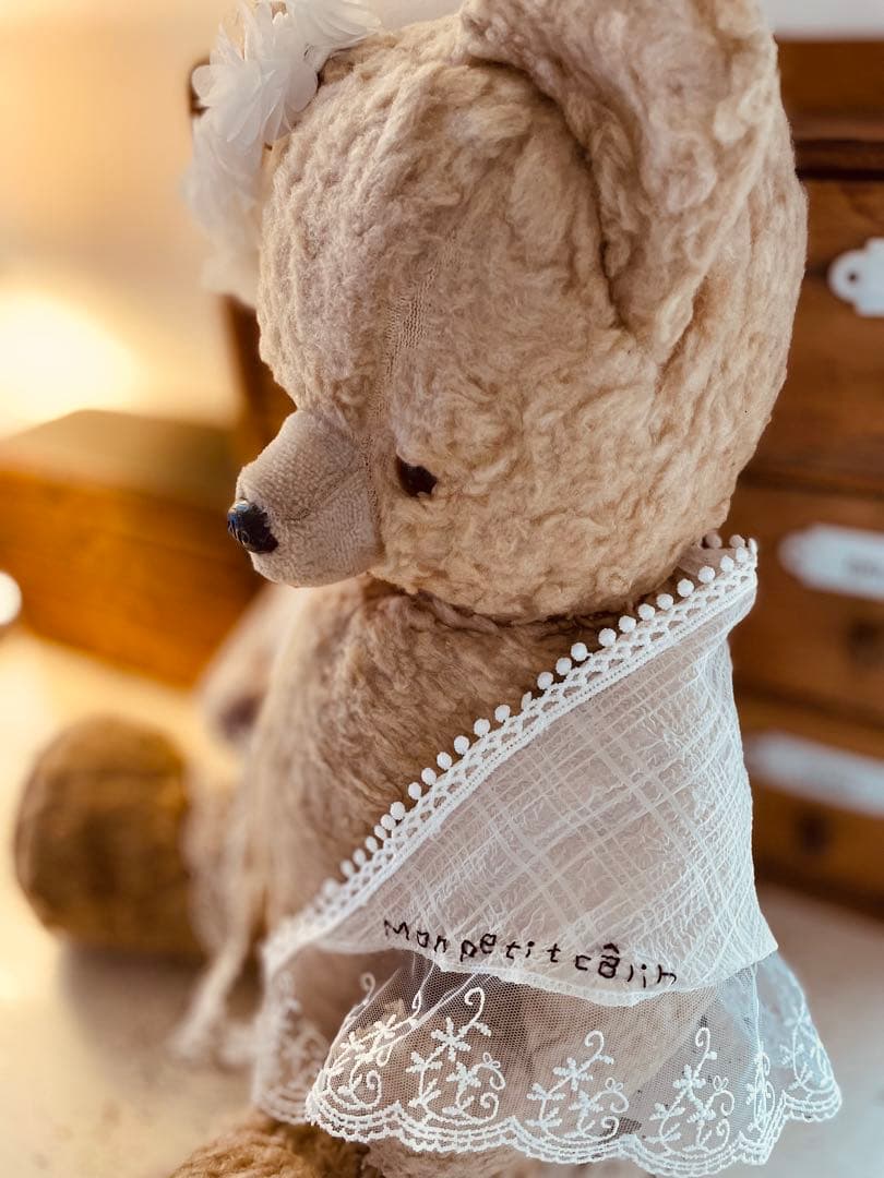 フランス　ヴィンテージベア　モコモコ♡⸝⸝⸝⸝ アンティークベア