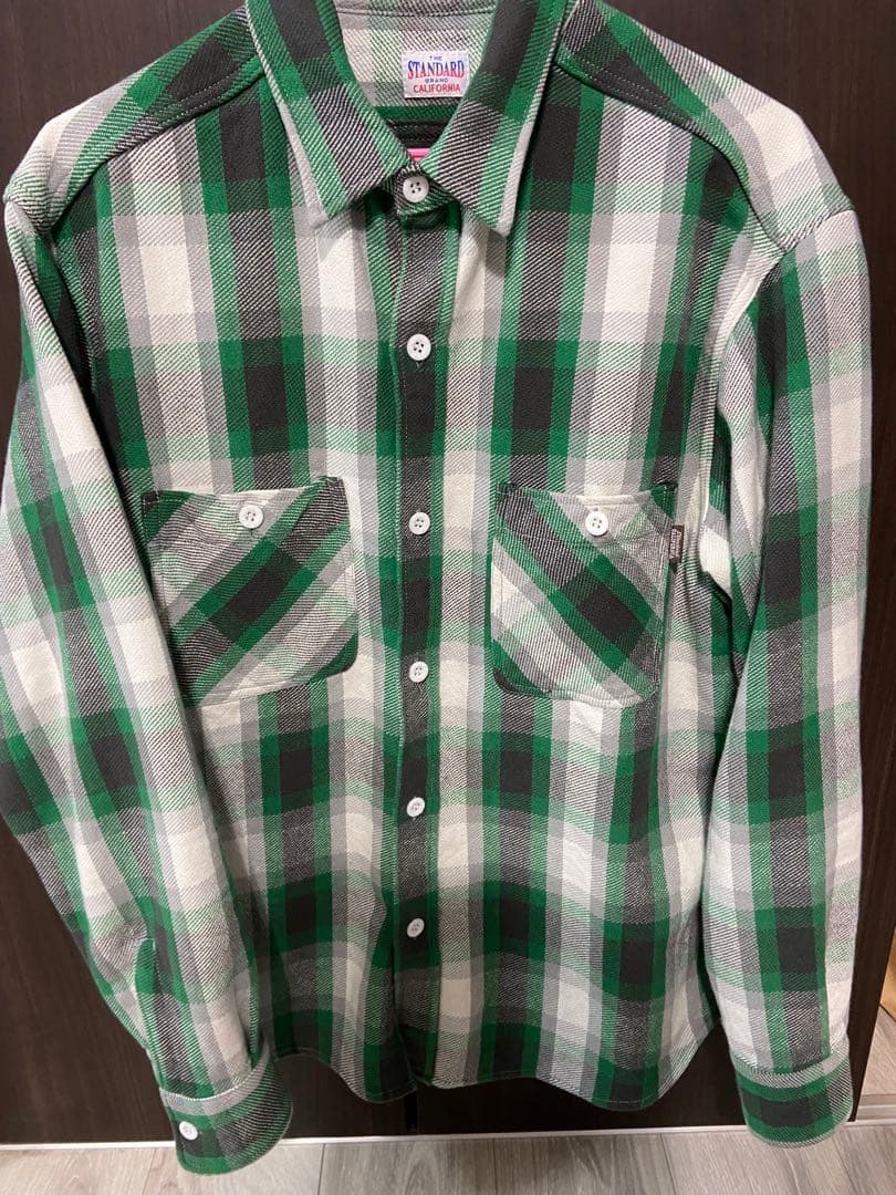 スタンダードカリフォルニア　ネルシャツ　ロンハーマン