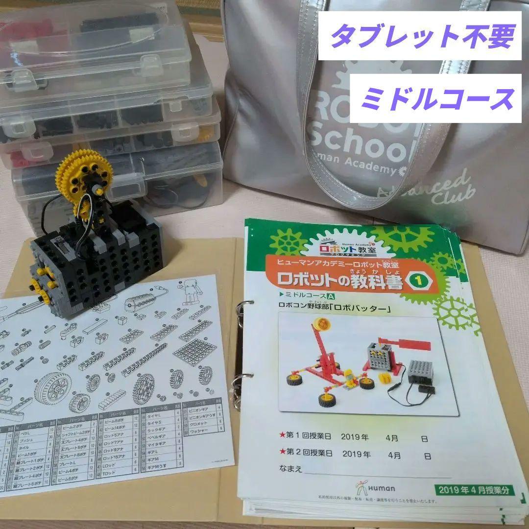 【動作確認済】ヒューマンアカデミー　ロボット　ミドル　36冊