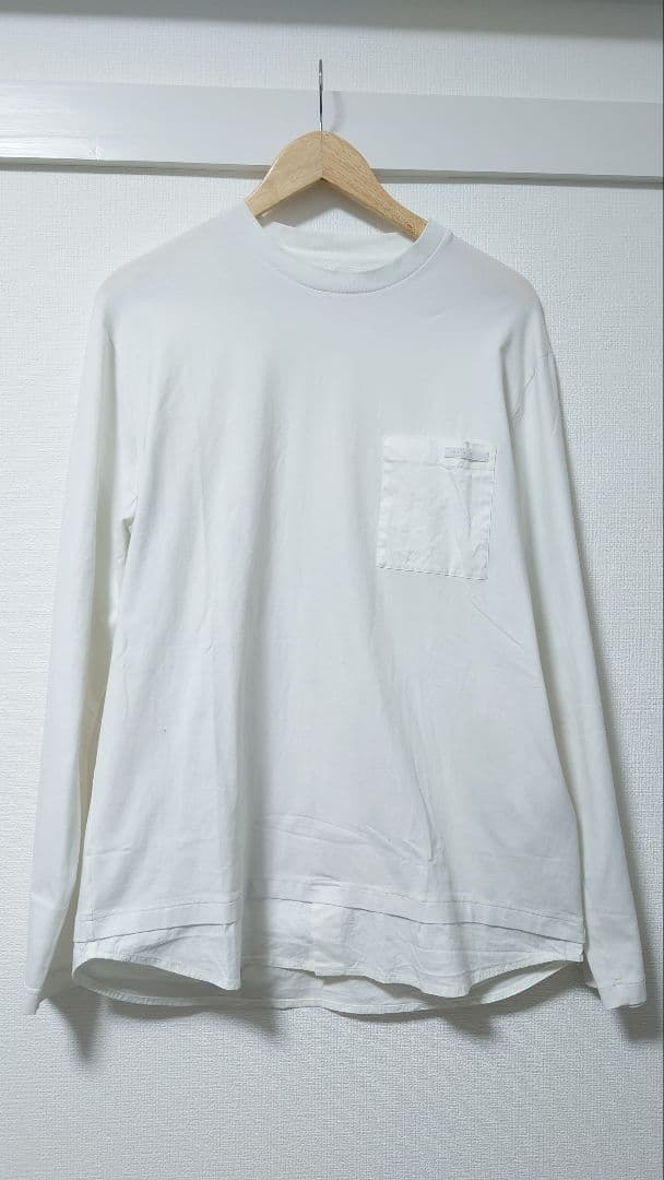 PRADA ホワイト長袖カットソー