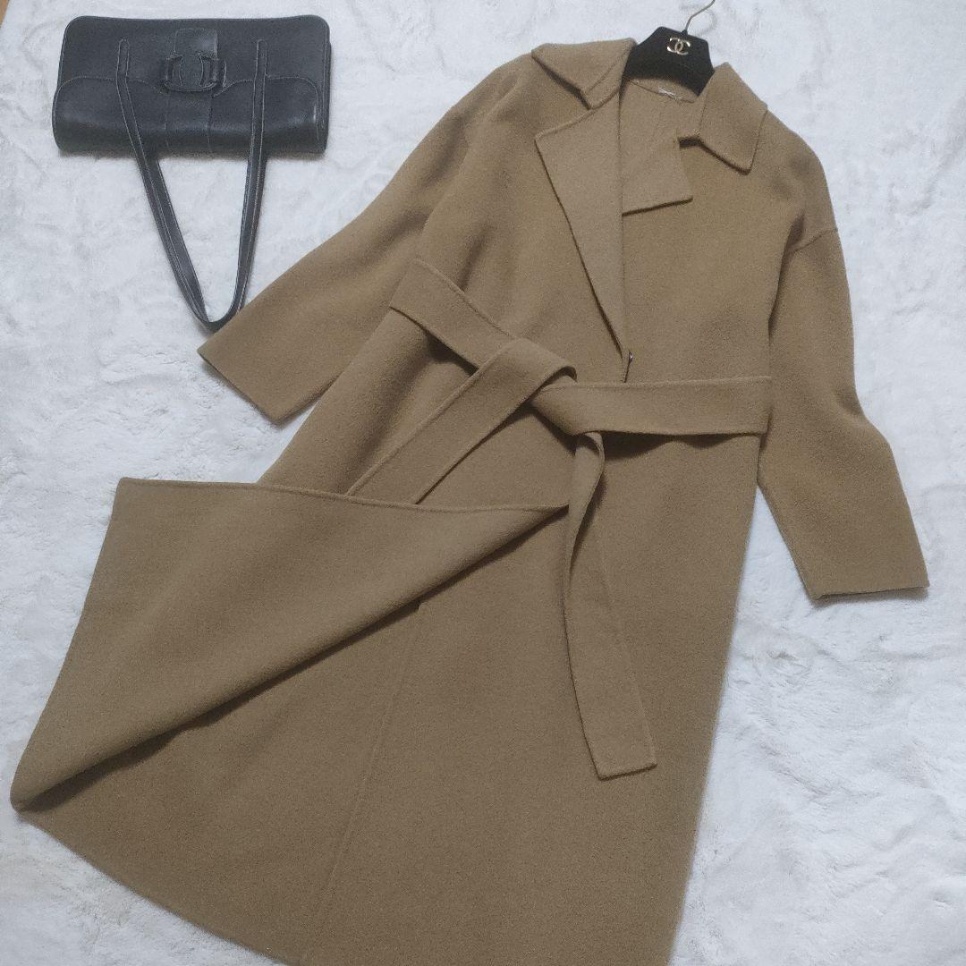 美品 ✨️ ウィムガゼット リバー ウール ロングコート F