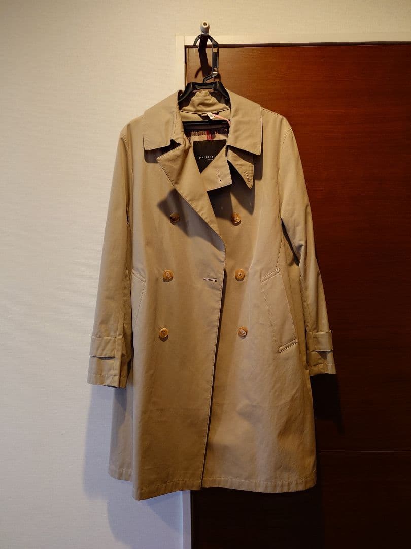 定価約15万円　マッキントッシュ　トレンチコート 40