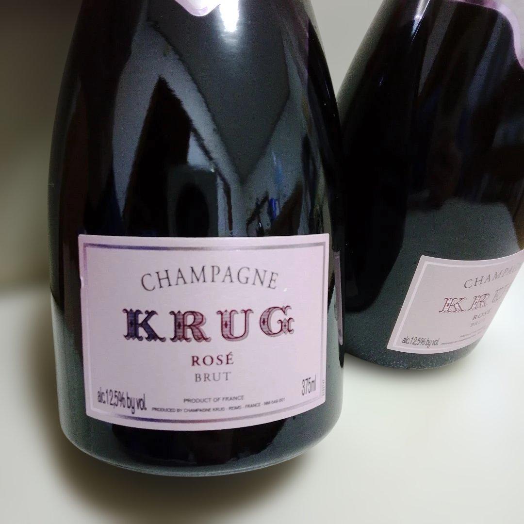 栗*様 KRUG ロゼ・ブリュット 375ml ブラックフライデーセール