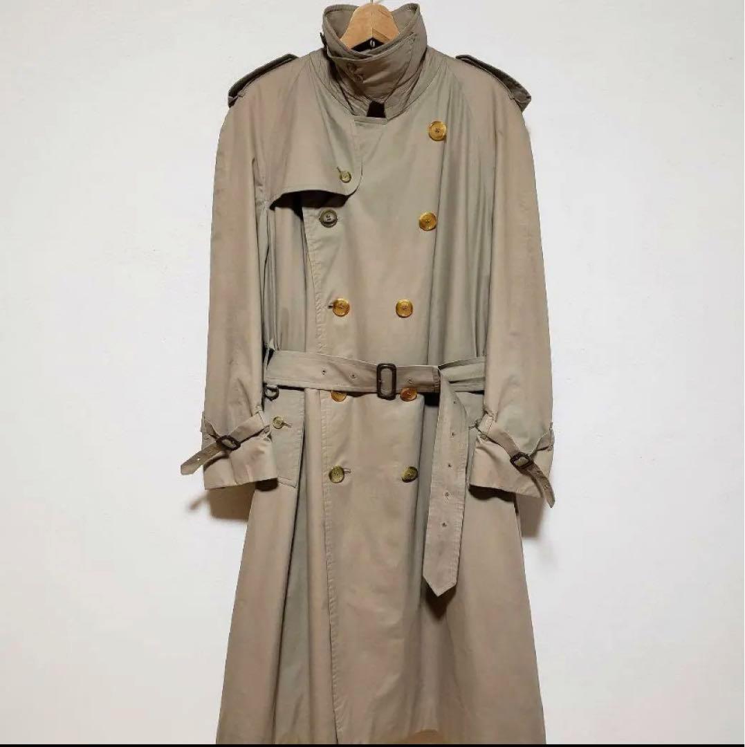 Burberry トレンチコート 英国製 90s Lサイズ
