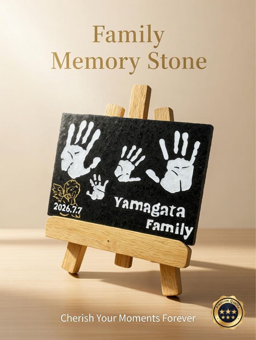 ★新作★memoryストーン✨新築祝い、出産祝いなどに✨