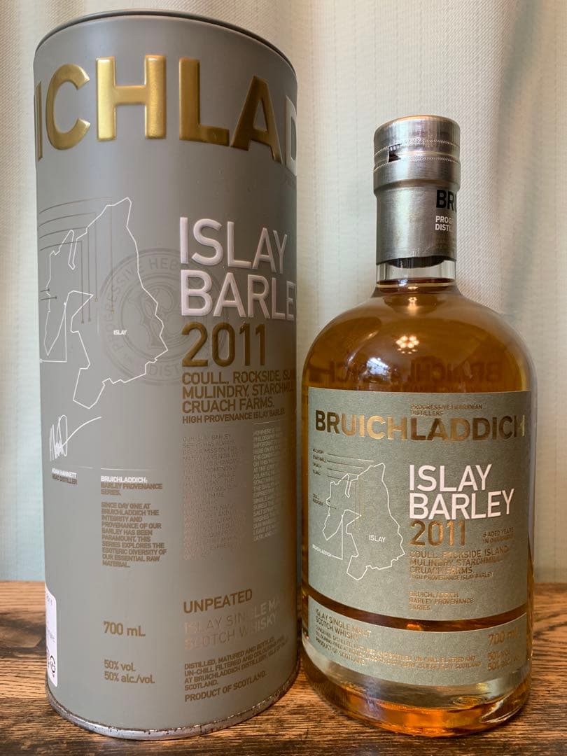 ブルックラディ アイラバーレイBRUICHLADDICH 2011