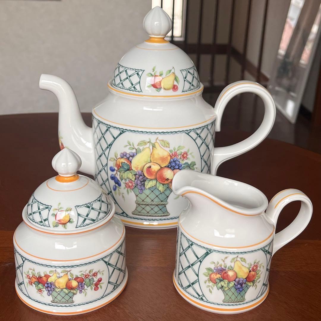 【美品】ビレロイ＆ボッホ★バスケット★ポット　セット