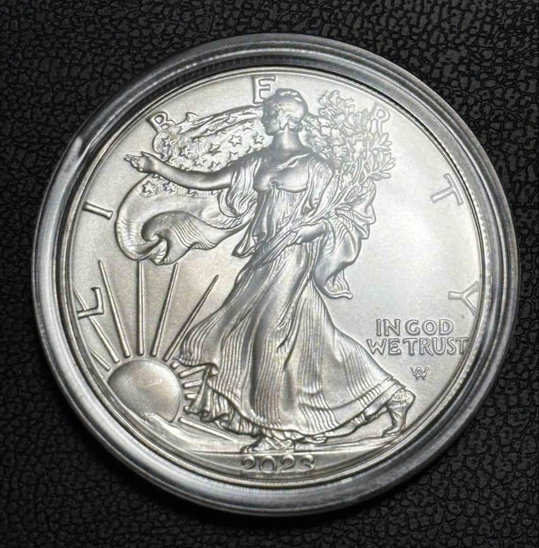 た*し様 アメリカン・シルバーイーグル（ウォーキング・リバティ）2023年 銀貨