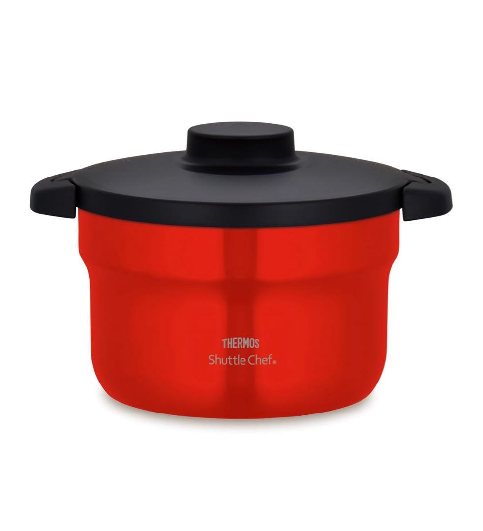 サーモス 真空保温調理器 シャトルシェフ 2.8 (3~5人用) アーバンレッド