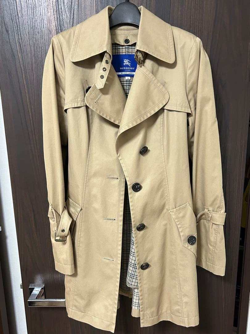 Burberry バーバリー　ブルーレーベル　トレンチコート（レディース）38