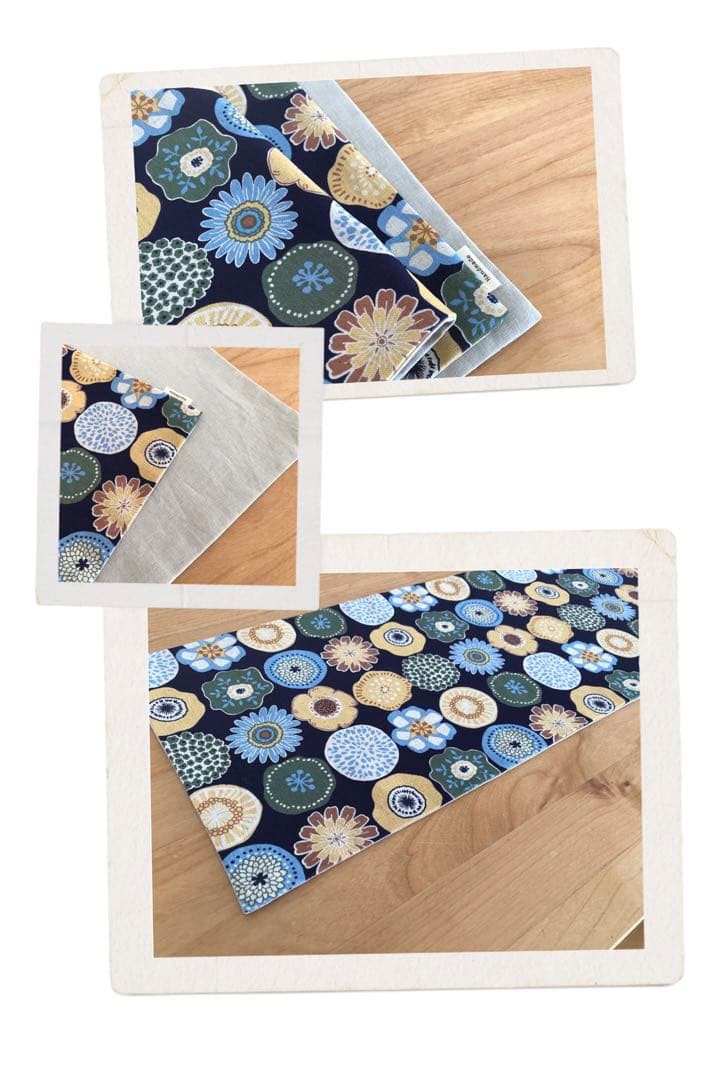 15.テーブルランナー　北欧　ナチュラル