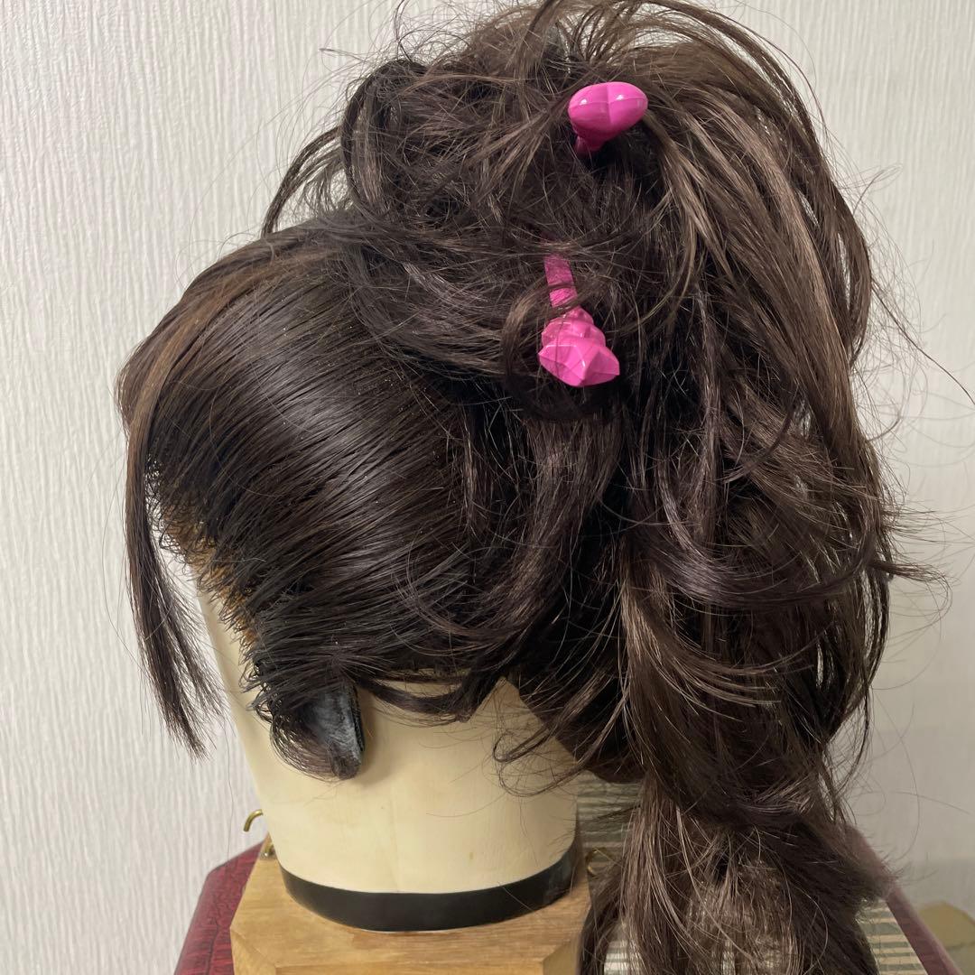 日本髪かつら　辰巳商会　大衆演劇　 ケース付 和装