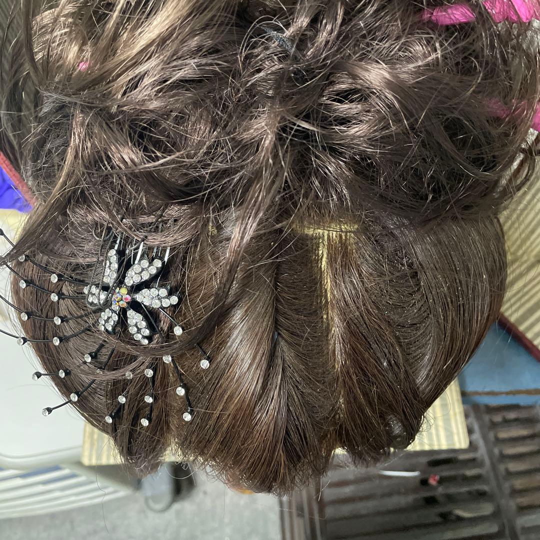 日本髪かつら　辰巳商会　大衆演劇　 ケース付 和装