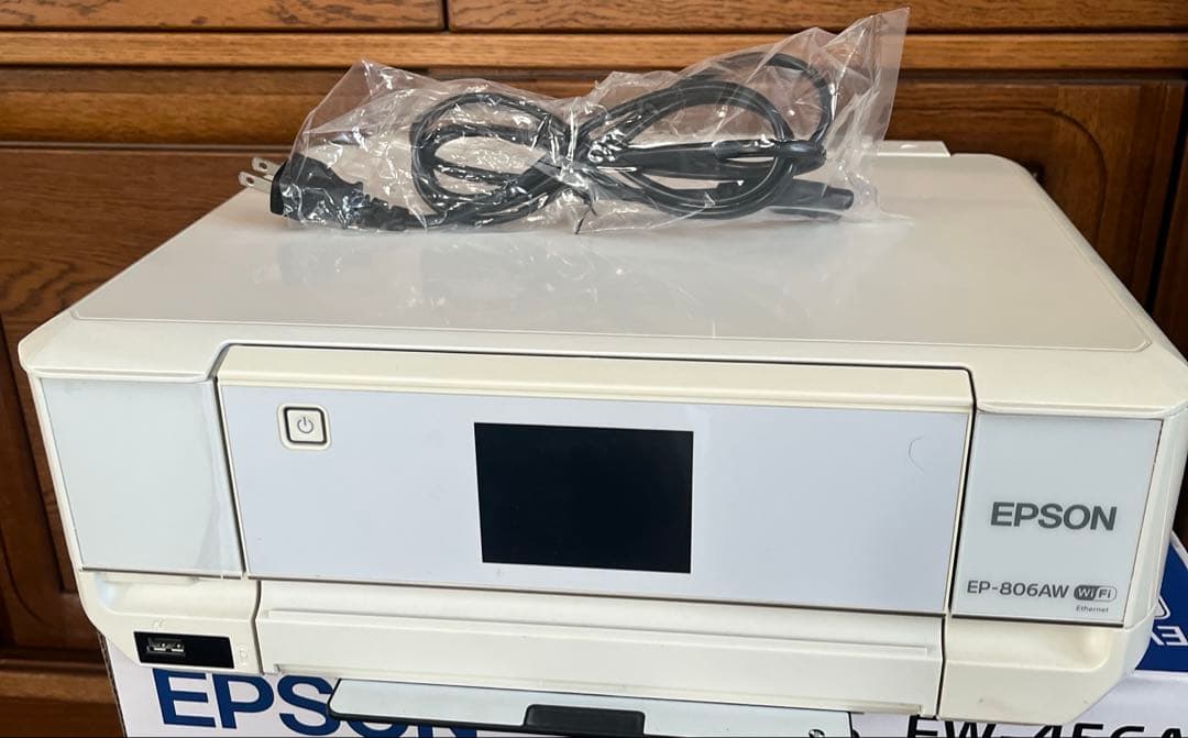 EPSON EP-806AW プリンター ホワイト(ジャンク品)