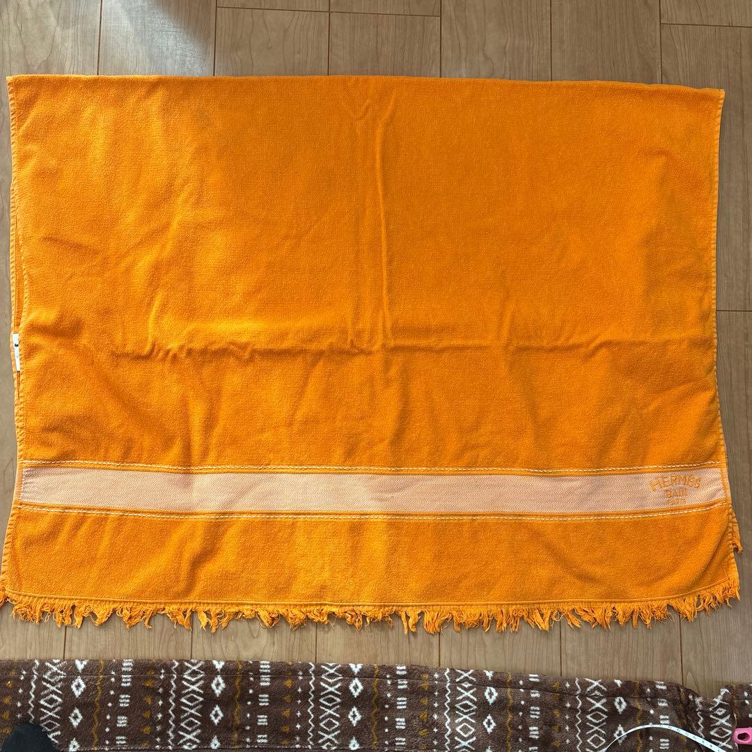 HERMES エルメス ビーチタオル　タオル　バスタオル