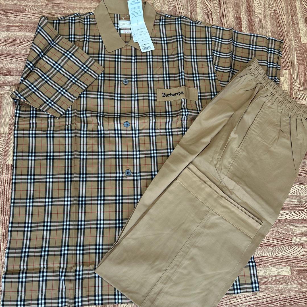 バーバリー　パジャマ　レディース　L 日本製