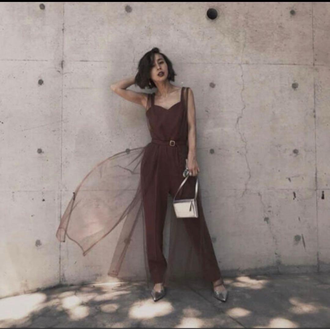 ameri vintage チュールロンパース　オケージョンドレス