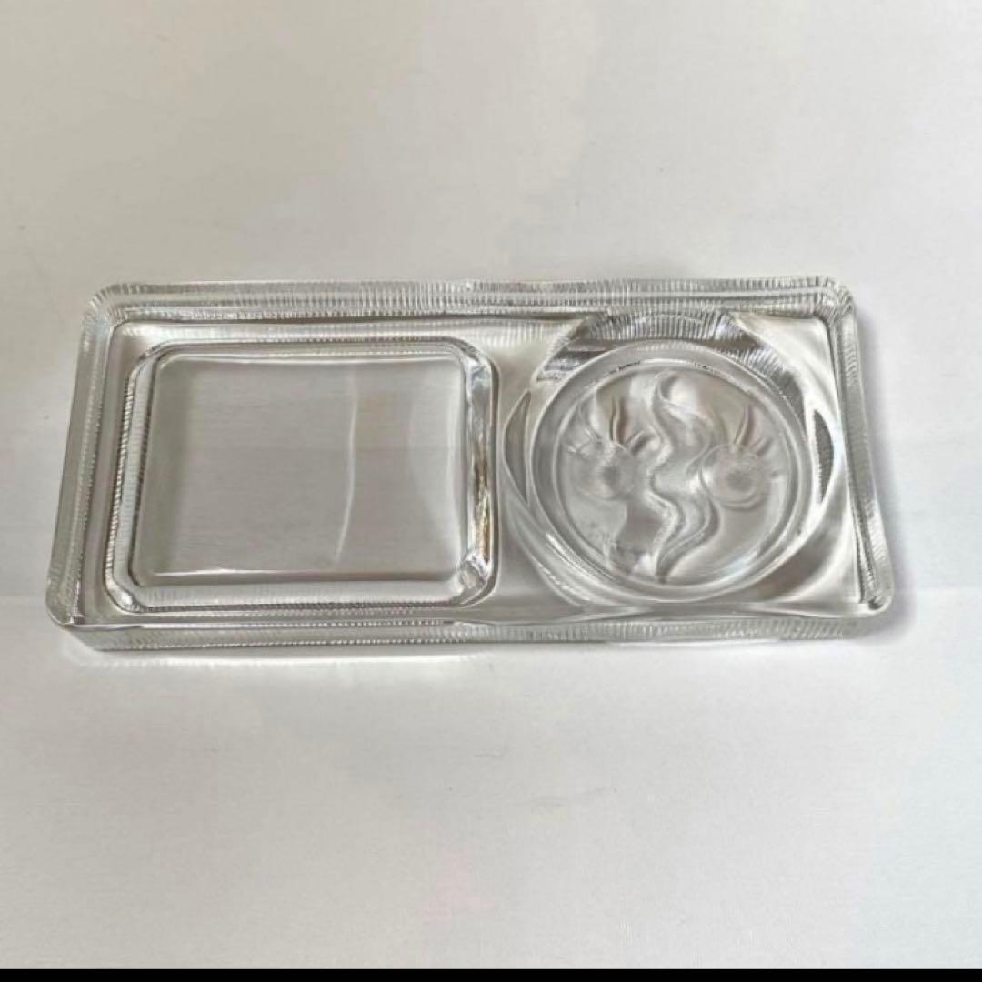 灰皿 おつまみ入れ 入手困難 ガラス レトロ ヴィンテージ 大阪万博 岡本太郎