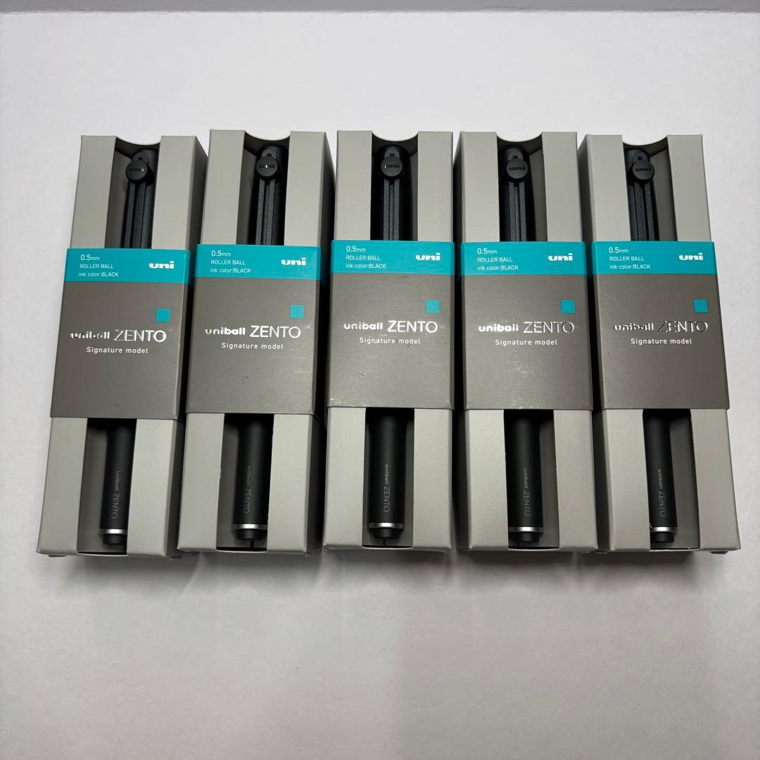 uniball ZENTO ユニボールゼント シグニチャーモデル 5本セット①
