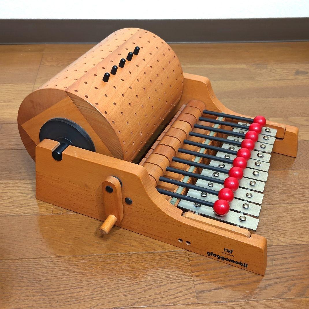 ネフ社 グロゴモビール 手回しオルゴール 木製玩具 スイス 鉄琴 知育 おもちゃ