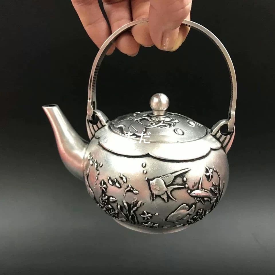 銅器 茶壺 煎茶器 茶道具 徳利 工芸品 置物