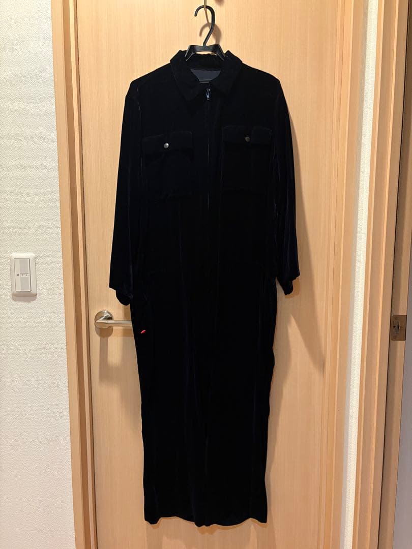 Vermeerist BEAMS ベロアオールインワン