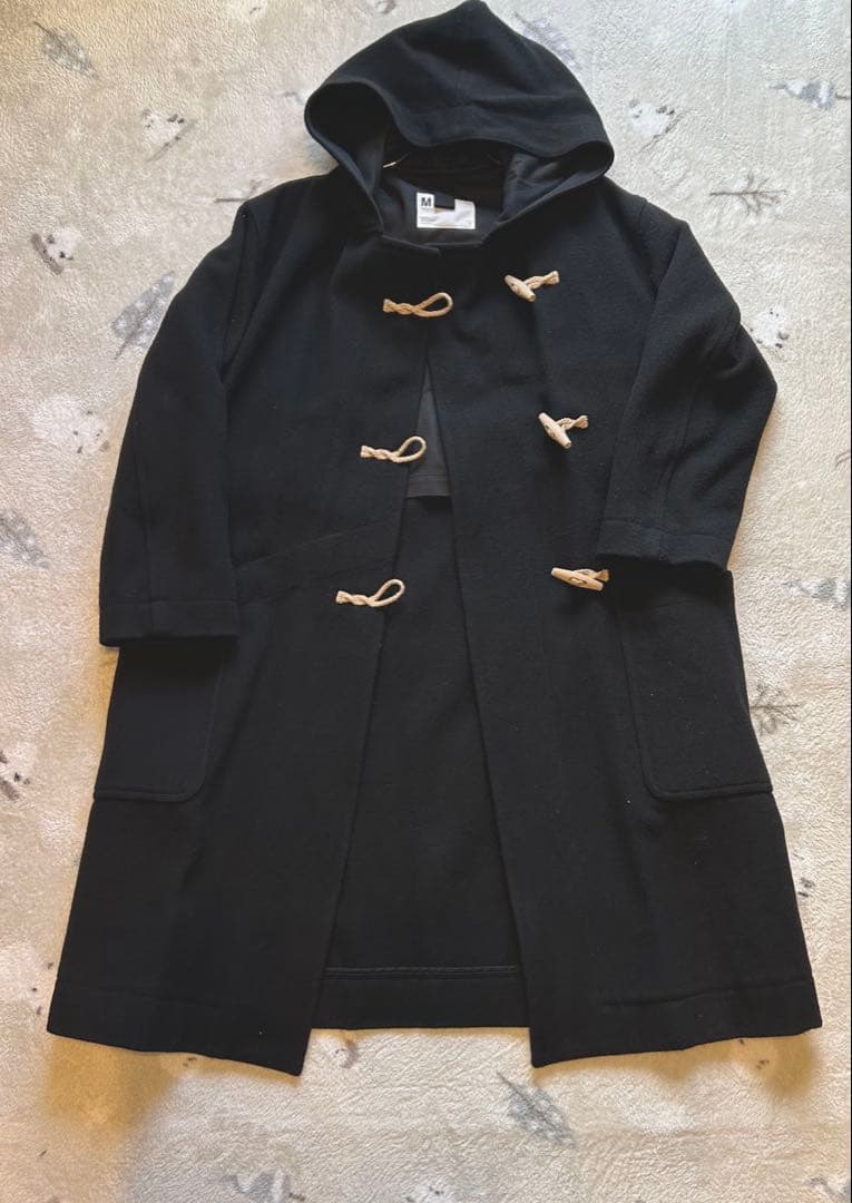 【mammal】MHLマーガレットハウエルウールダッフルコート黒サイズⅡ