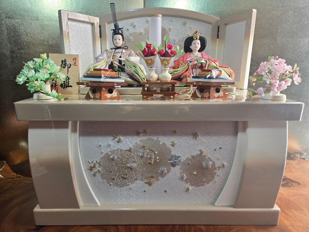 【一点限り】雛人形 収納飾り　SH41