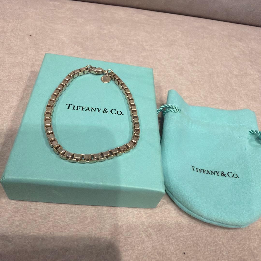 Tiffany ベネチアン　ブレスレット　シルバー