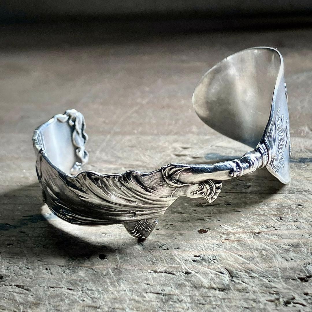 自由の女神　スターリングシルバー　スプーンバングル