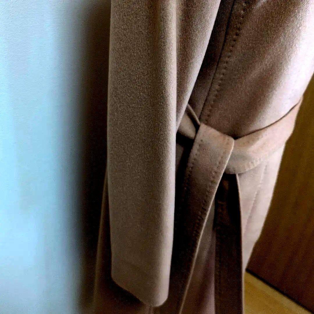 pink‼️キャメル カシミヤ100% ロングコート