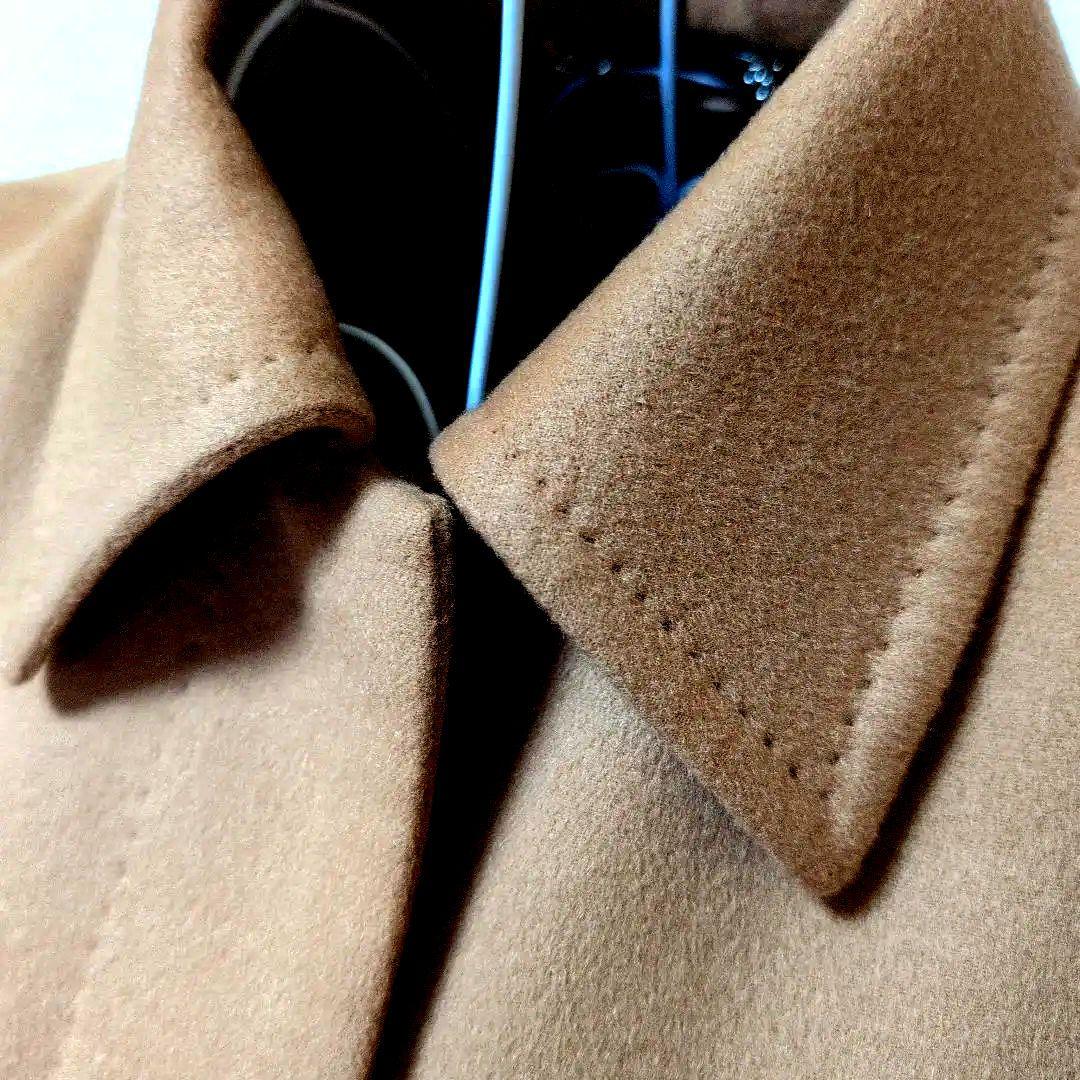 pink‼️キャメル カシミヤ100% ロングコート