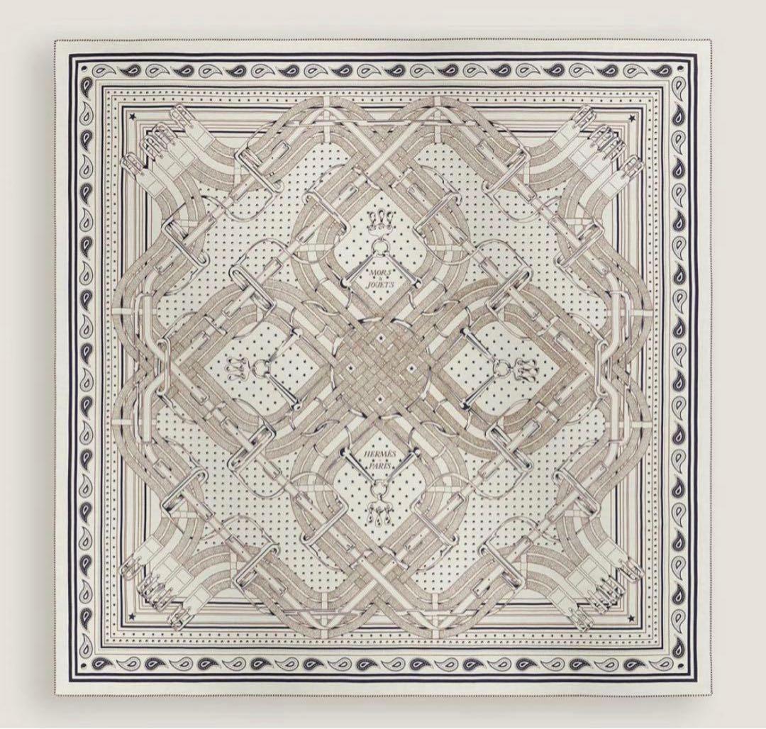 エルメス　バンダナ　カシシル　2026 馬銜　カレジェアン　新作