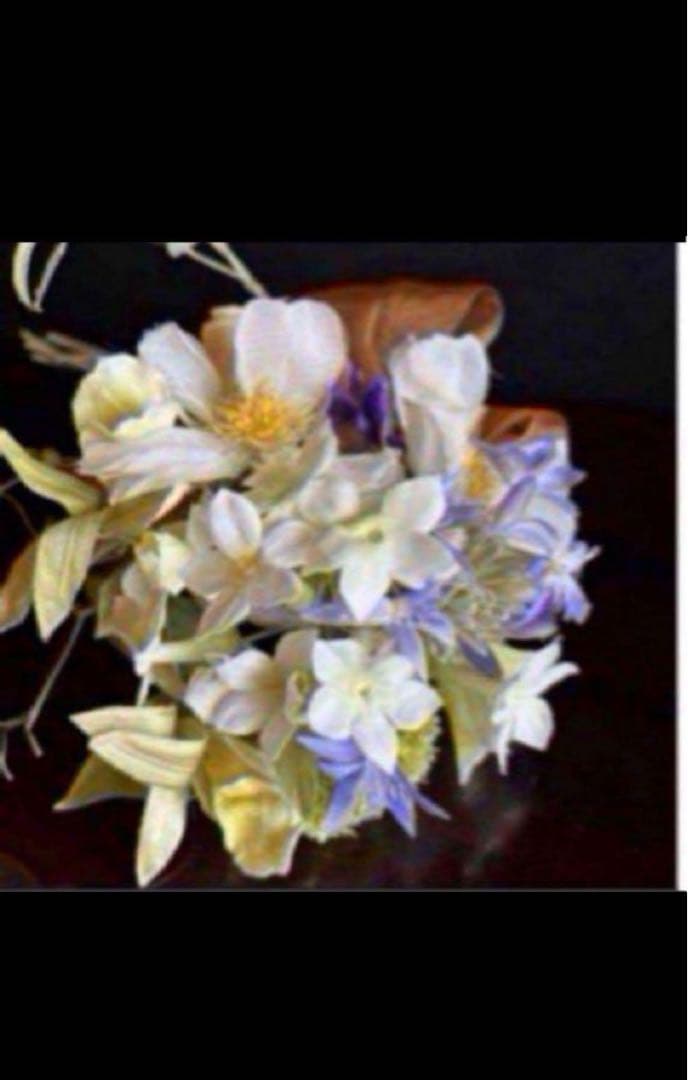 花　アートフラワーブーケ　造花　アートフラワー　薔薇　バラ　パーティー　1