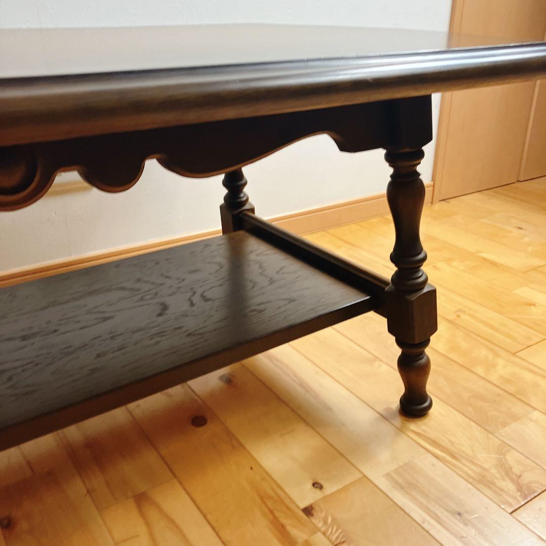 極美品　飛騨産業 HIDA キツツキ 穂高 センターテーブル リビン