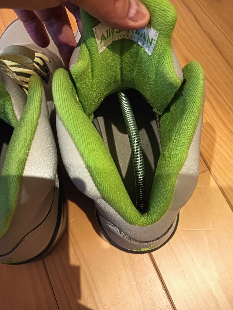 NIKE AJ5 Green Bean ジョーダン5　29cm　ナイキ　使用少
