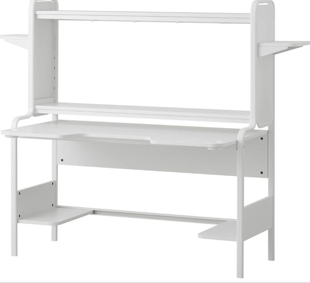 【IKEA イケア】ゲーミングデスク FREDDE フレッデ ホワイト　2/1〆
