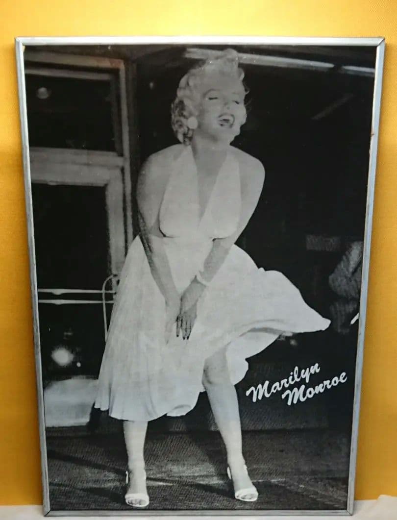 ビンテージ　マリリン　パブミラー　置物　インテリア　工芸品　美術品　A2871